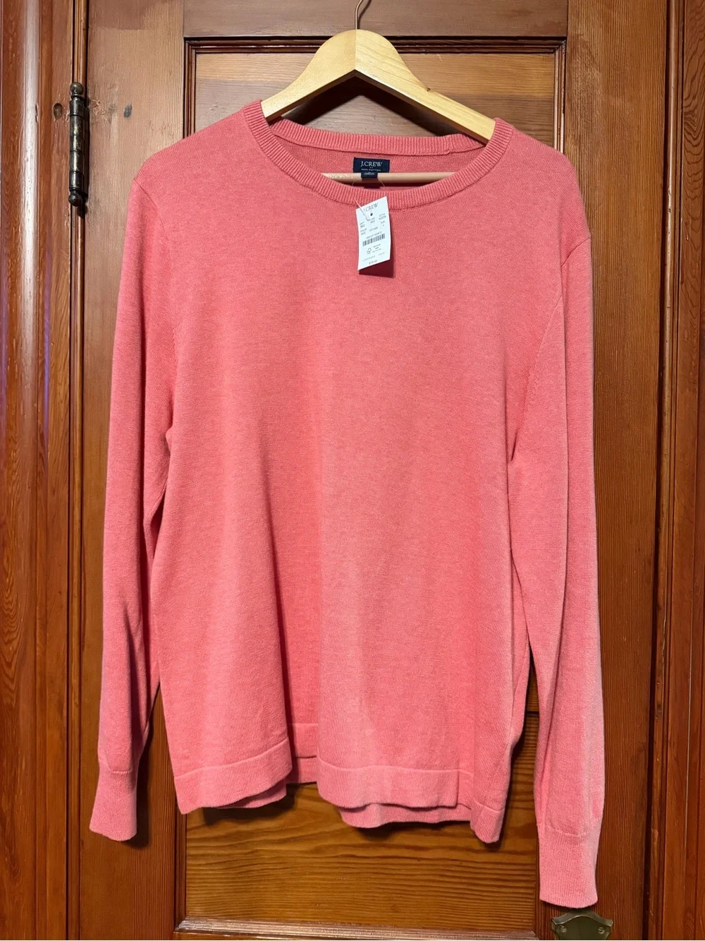 J. Crew Women’s Crewneck Sweater in Coral